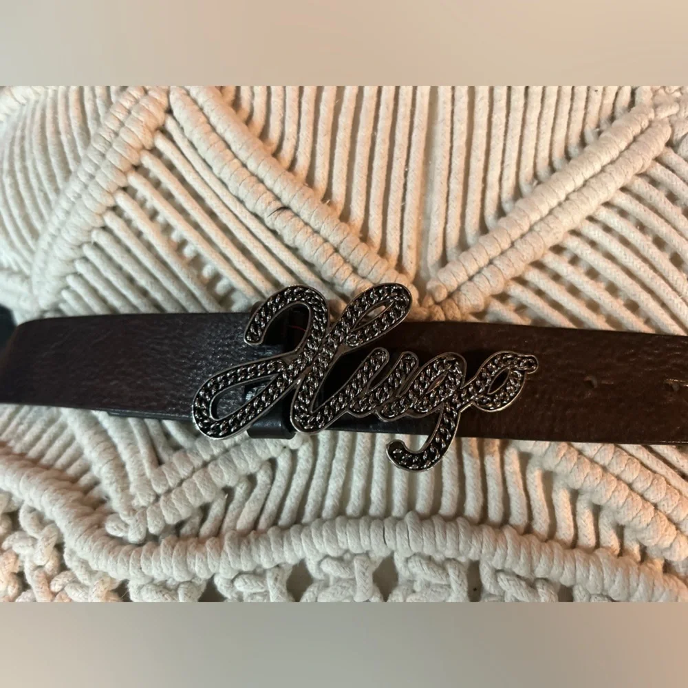 Hugo Boss leather belt - Picture 10 of 11